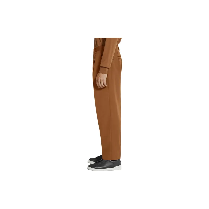 Ermenegildo Zegna Pleated Trousers-4