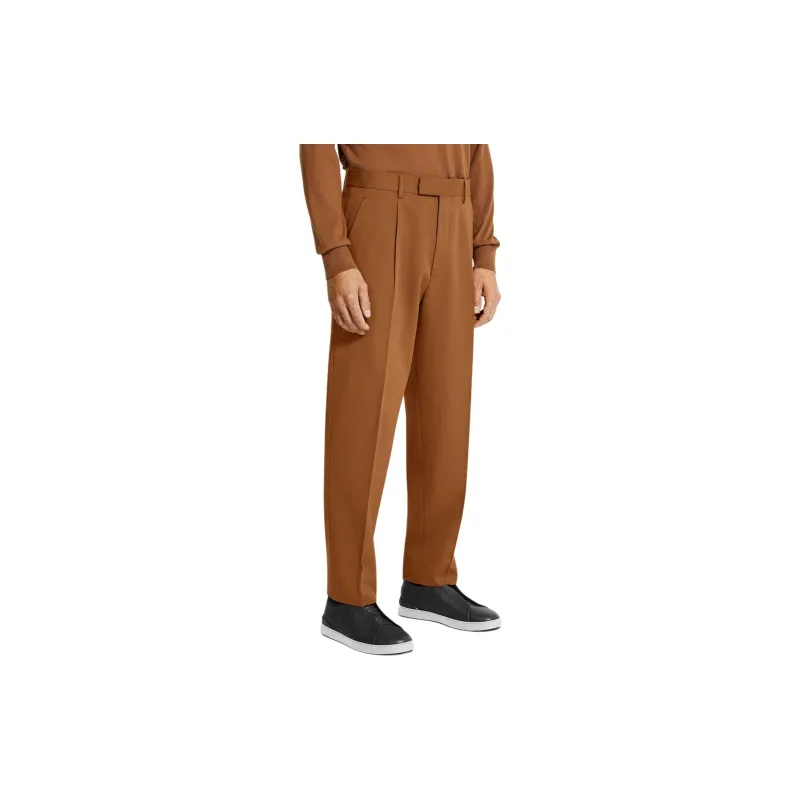 Ermenegildo Zegna Pleated Trousers-2