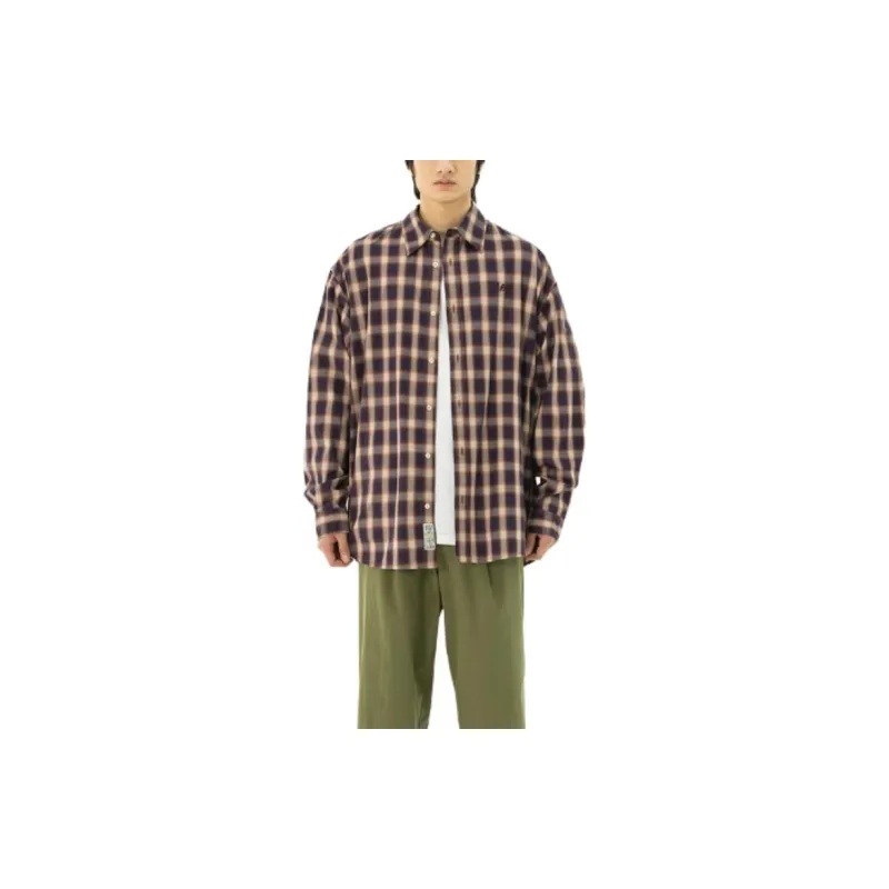 Lee Shirts Men Burgundy-2