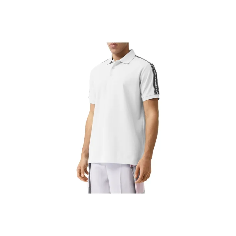 Burberry Polo Shirt Men's White-3