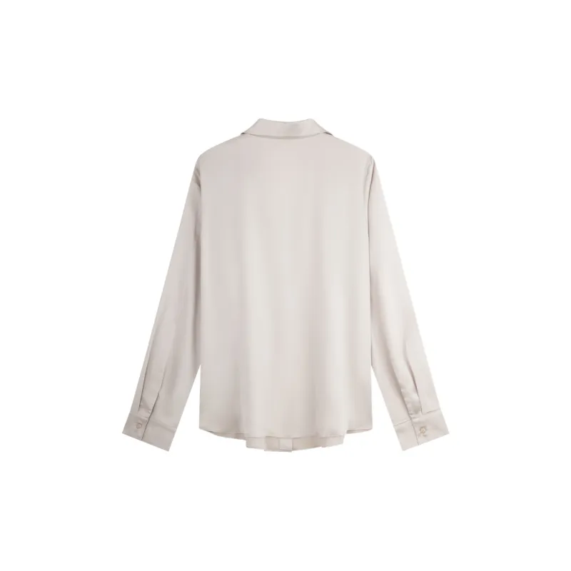 CALVIN KLEIN Pajama Tops Women's Beige Apricot-1