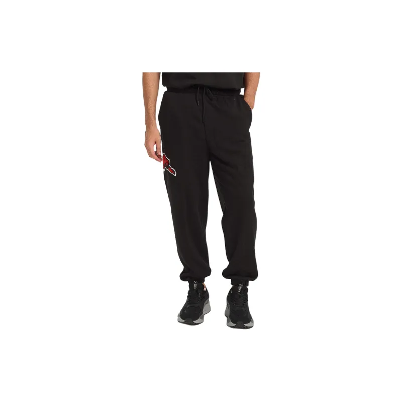 PUMA Knitted Sweatpants Men Black-5