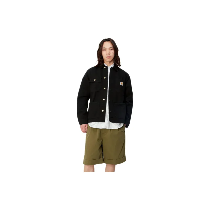 Carhartt WIP SS24 Michigan Coat Summer Jackets Coats Men's Black-2