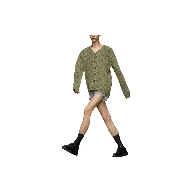 Maison Margiela Mélange effect Wool Cardigan-1