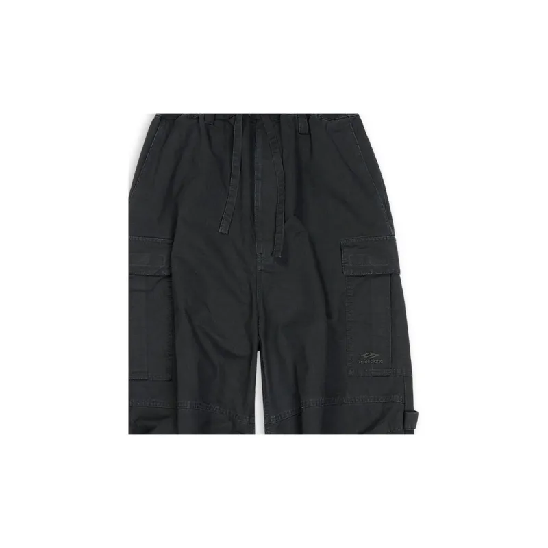 Balenciaga FW23 Cargo Pants Loose Fit Men's Black-4