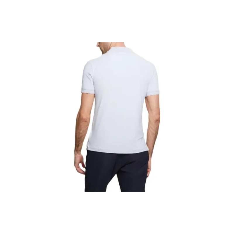 GUESS Tech Stretch Polo Shirt Men's Light Blue-2