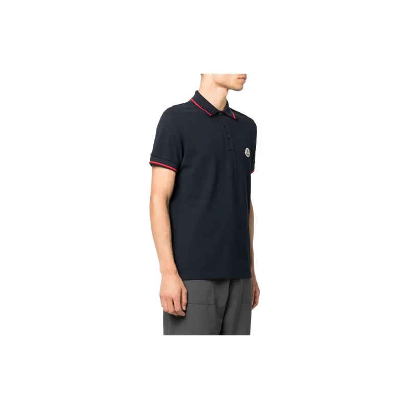 Moncler Polo Shirts Men Black-2
