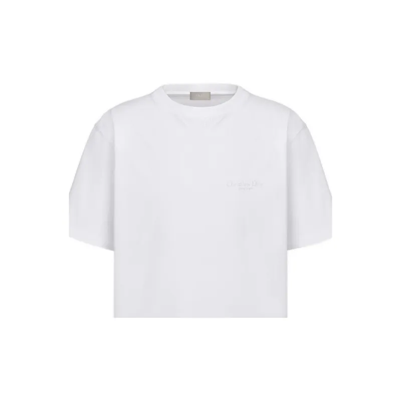 DIOR T Shirts Men White-4