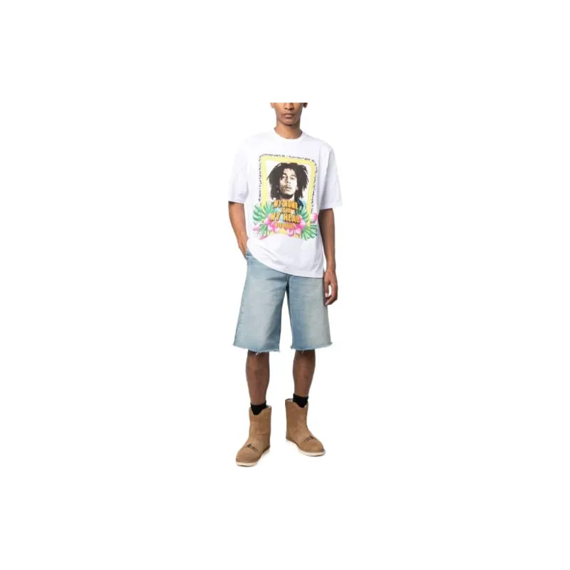 DSQUARED 2 Graphic Printed Crewneck T Shirt-2