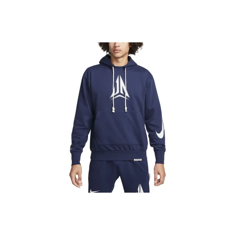 Nike Dri-Fit Pullover Basketball Hoodie Sweatshirt Men's Midnight Blue-3