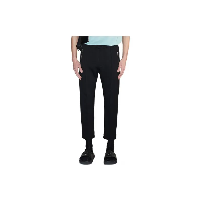 Neil Barrett Knitted Sweatpants Men Black-2
