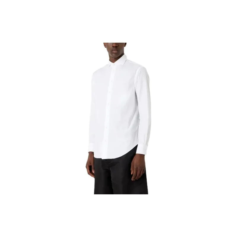 EMPORIO ARMANI Short sleeved Stretch Nylon blend Shirt-2