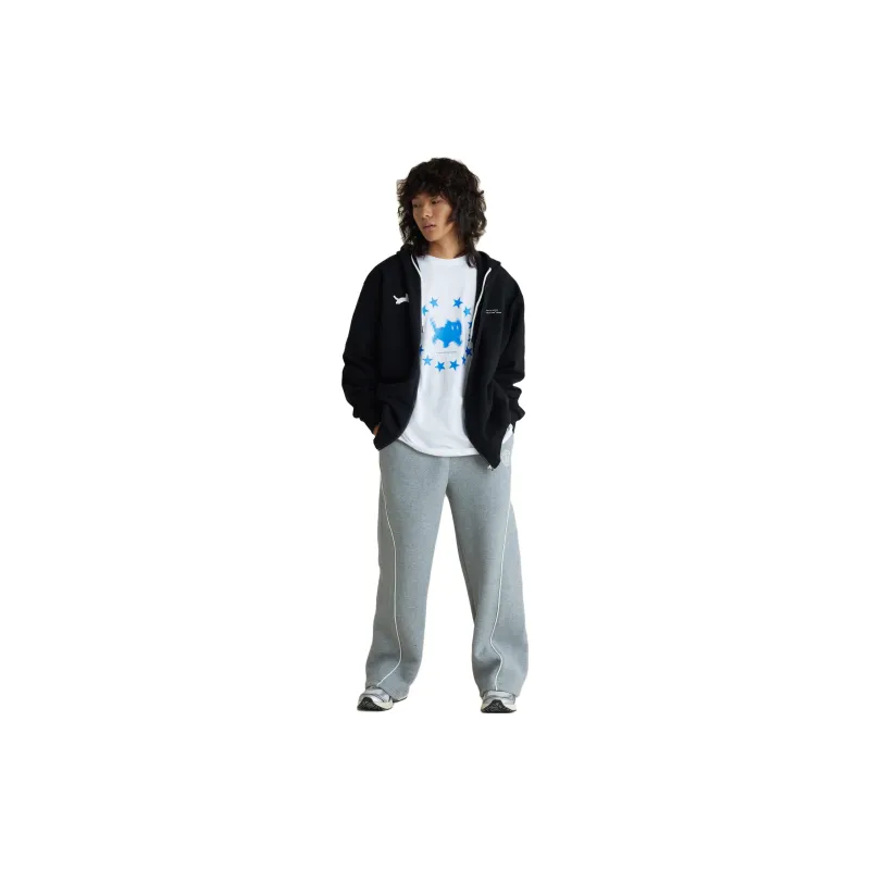 Black Cat Pixel Sweatshirt Unisex-3
