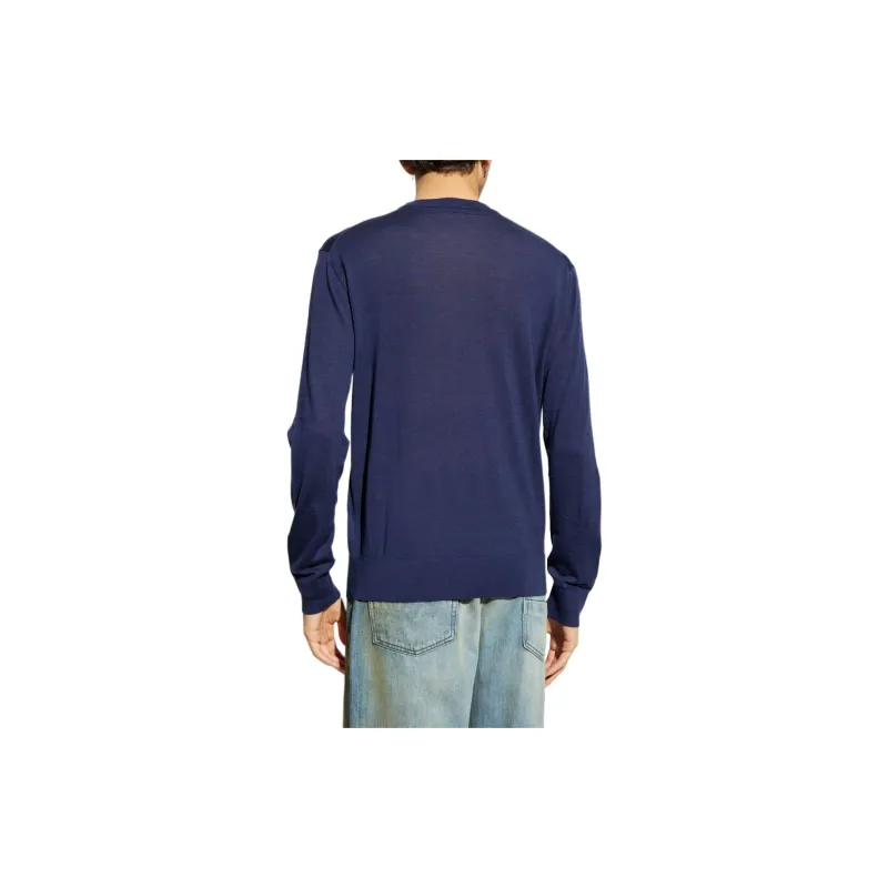 DIESEL K Garth Oval D Logo Knitted Jumper-2