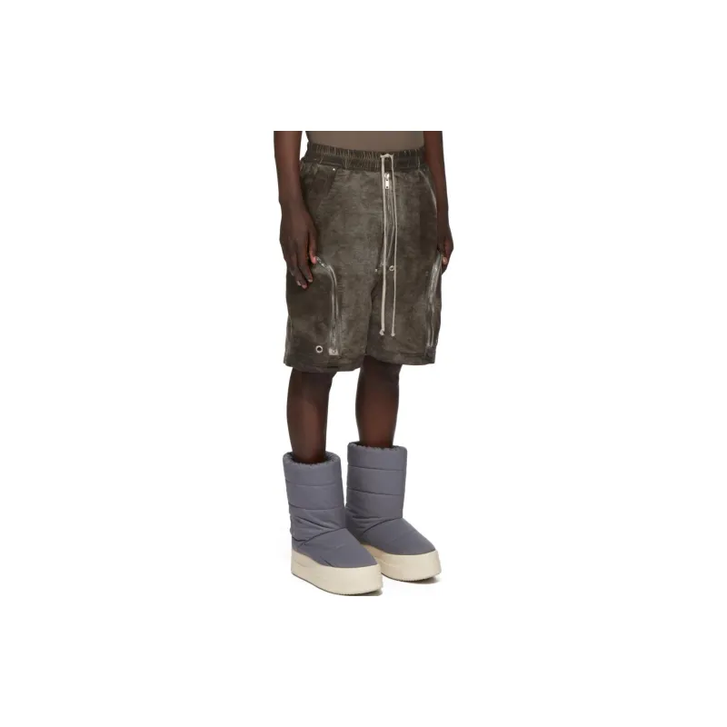 Rick Owens DRKSHDW FW24 Casual Shorts Men's Dark Gray-3