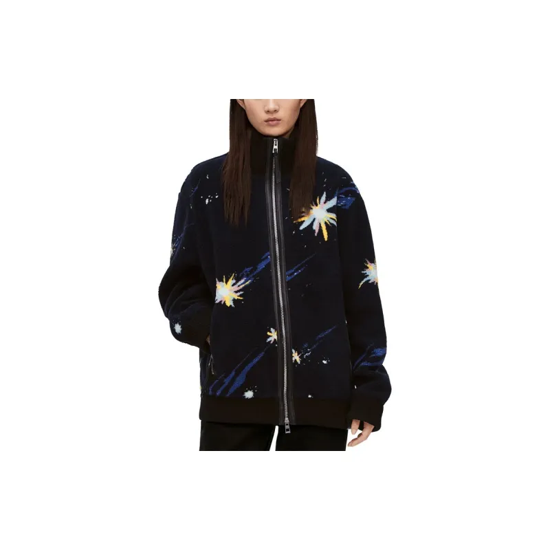 LOEWE X Howl's Moving Castle Jackets Unisex Dark Blue-3