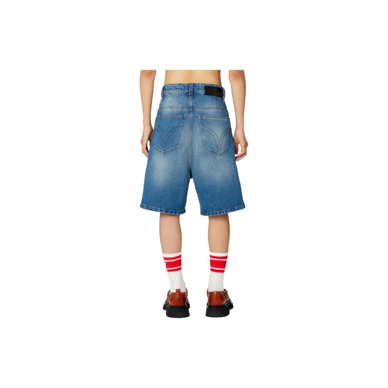 AMIPARIS Alex High Waist Denim Shorts-2