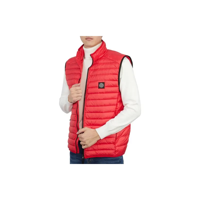 STONE ISLAND Vests Men Red-1
