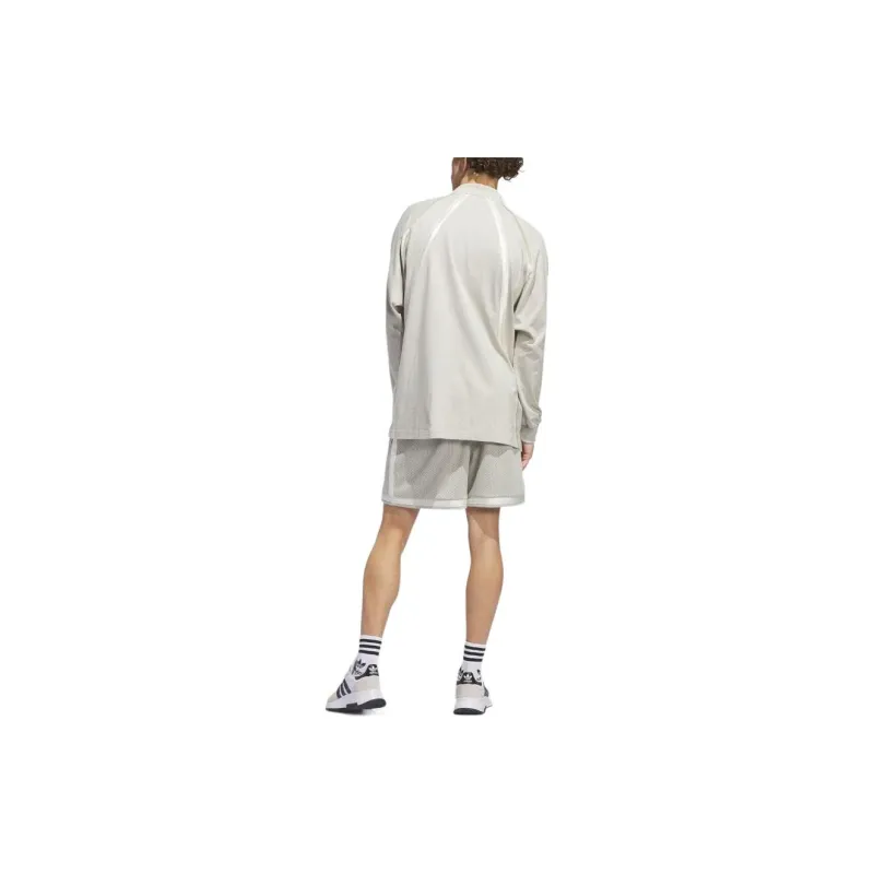 Adidas Originals Casual Shorts Unisex Nubby Gray-3