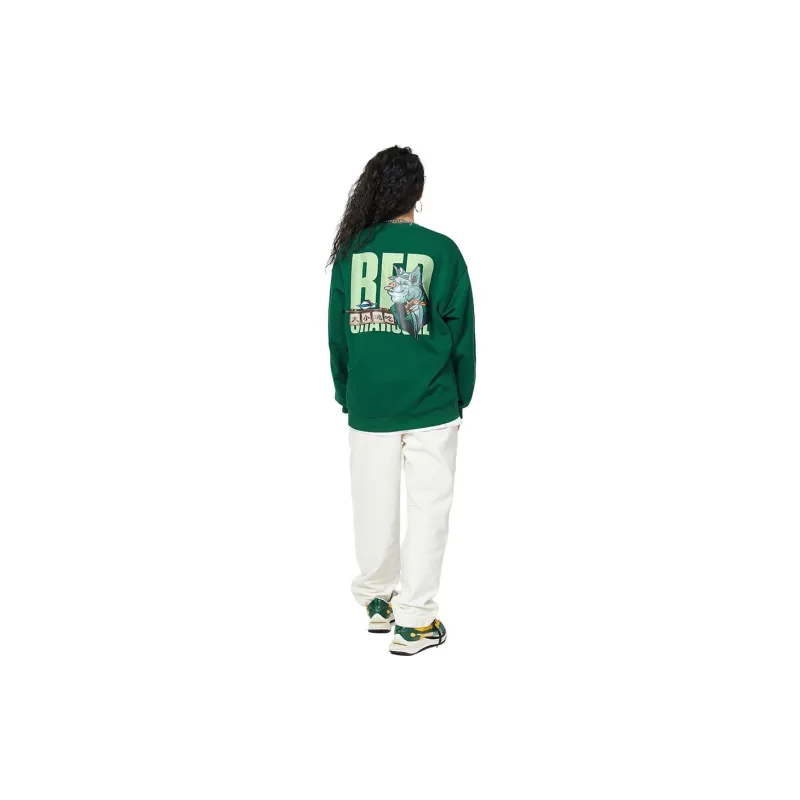 REDCHARCOAL Sweatshirts Unisex Green-2