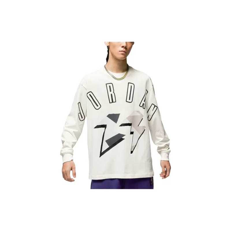Jordan T Shirts Men White-2