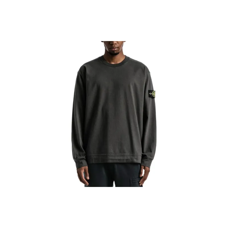STONE ISLAND Sweatshirts Men Charcoal-3