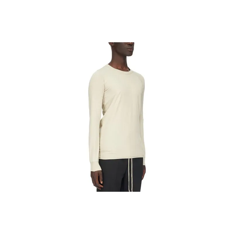 RICK OWENS T Shirts Men Pearl White-3