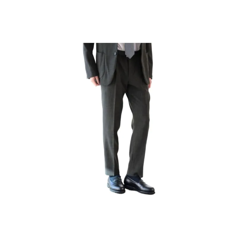 Beams Casual Pants Men's Dark Green-5