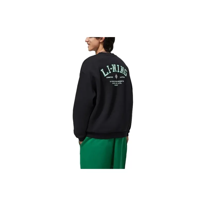 LiNing Chinese Culture Series Sweatshirt Men's Black-3