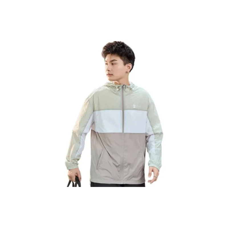 Tonlion Sun Protection Clothing Men's Mint Green-2