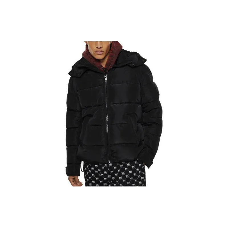 DIESEL Puffer Jacket Men's Black-3
