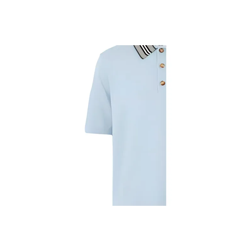Burberry SS22 Polo Shirt Men's Light Blue-3