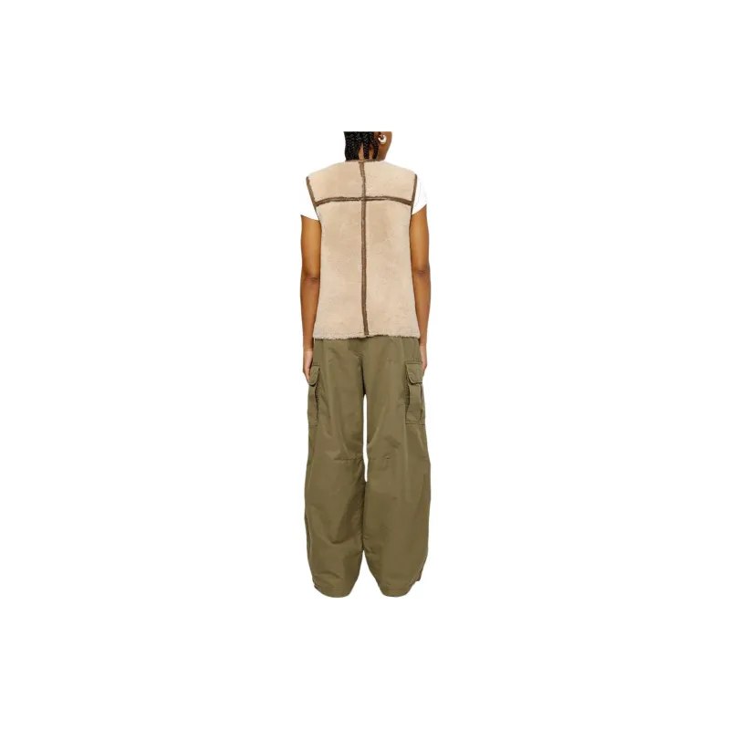 Stussy X Our Legacy Work Shop Reversible Shearling Vest-9