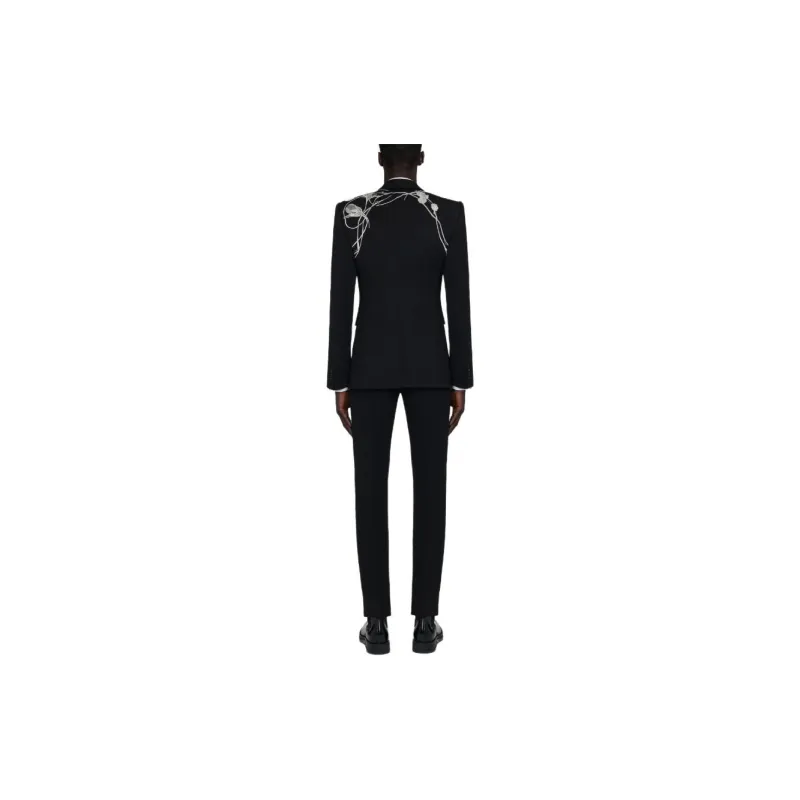 McQ Alexander McQueen Harness Single Breasted Blazer-1