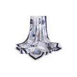 Plain Moon Cloud Sail, Blue White