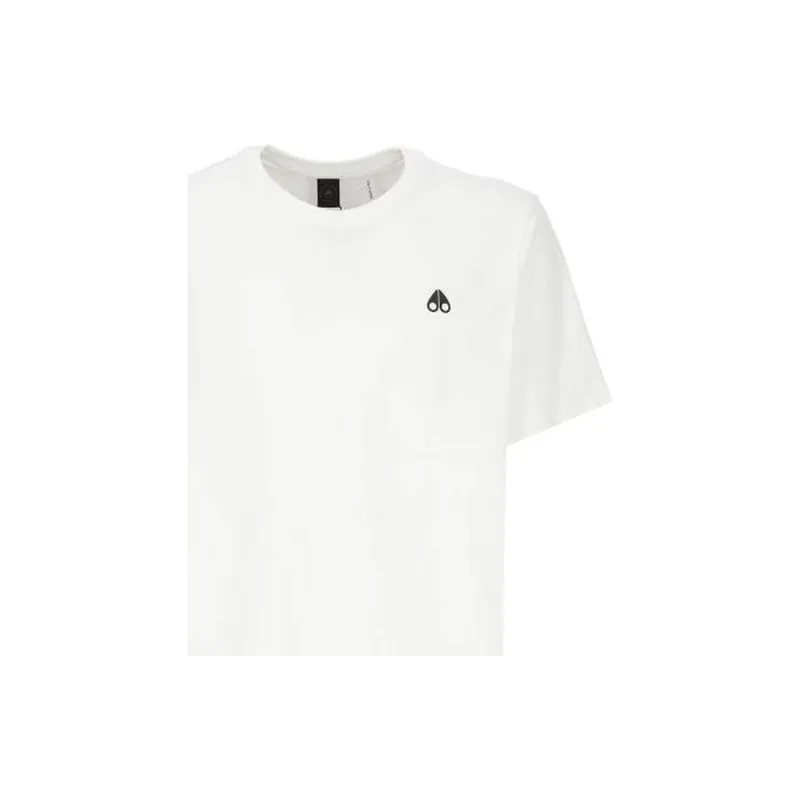 Moose Knuckles Logo Patch Crewneck T Shirt-4