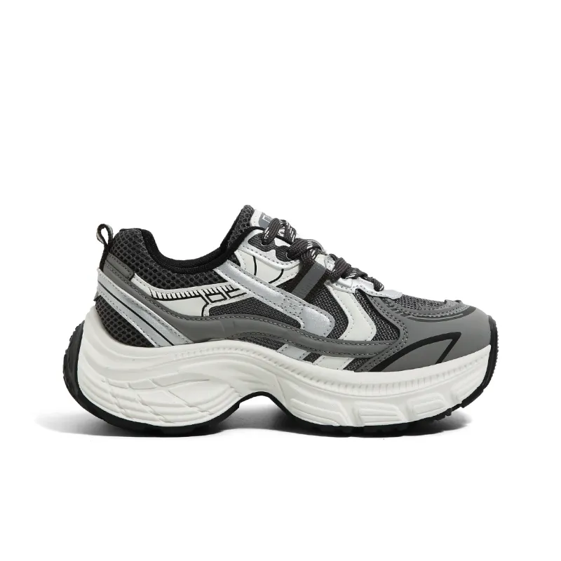 HUANQIU Durable Breathable Low-Top Chunky Sneakers Women's-1