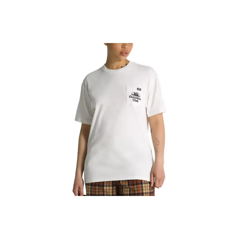 Vans OUTSIDERS CLUB T-Shirts Unisex White-4