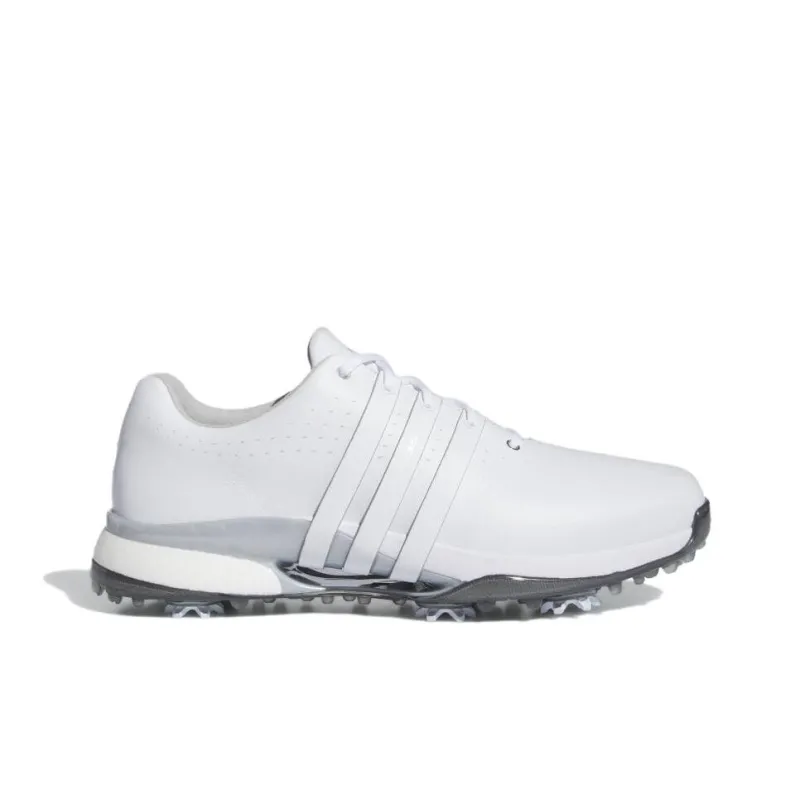 Adidas Tour360 24 Golf Cloud White Silver Metallic-1