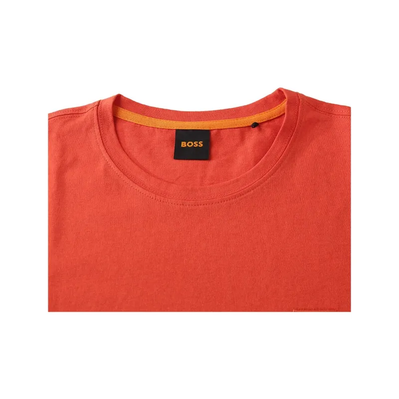 HUGO BOSS FW23 T Shirt Men's Orange Red-2