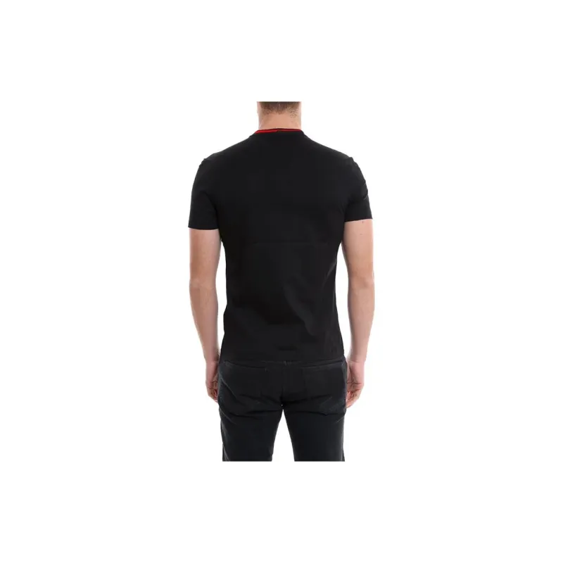 VERSACE T-Shirts Men Black-2