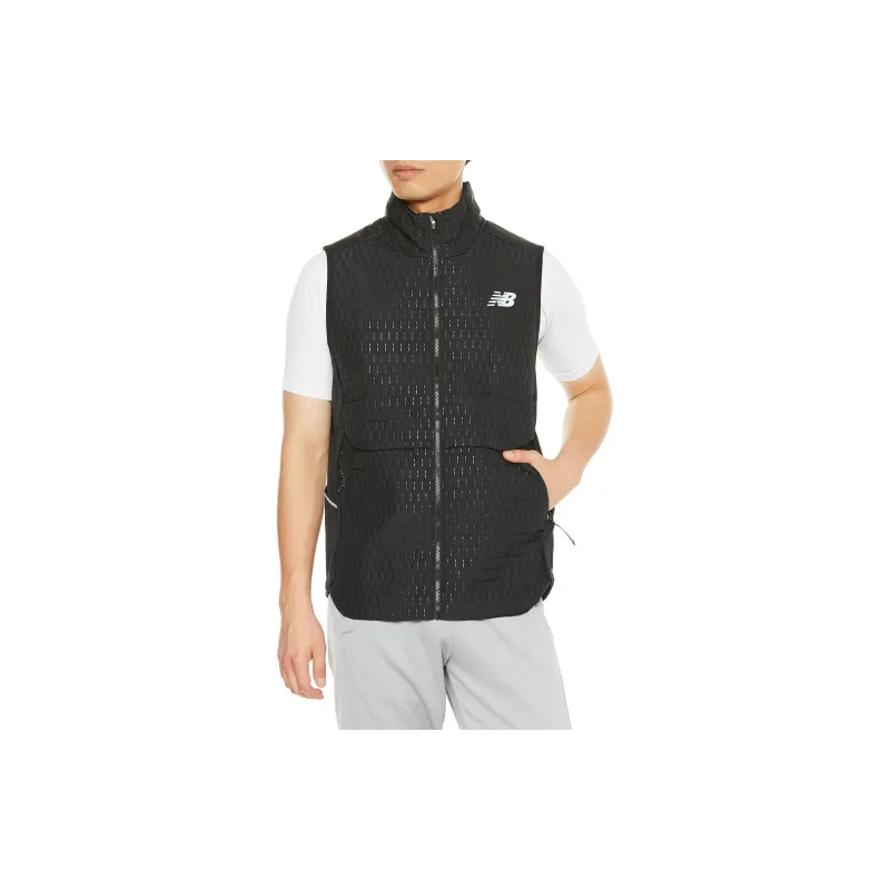 New Balance Prsluk Heat Grid Vest Men's Black-2