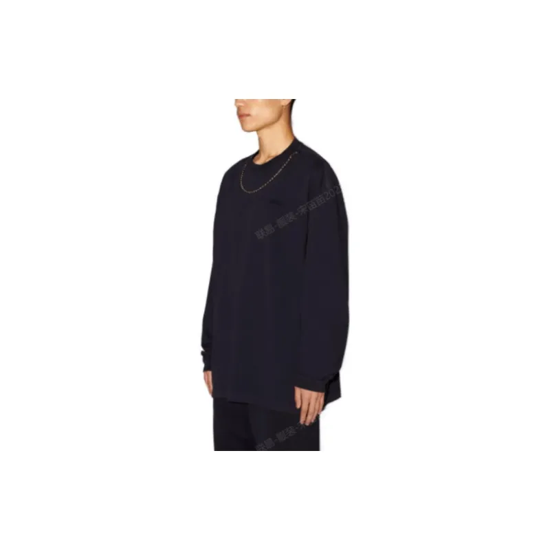 AMBUSH Ballchain Embellished Crewneck Sweatshirt-1