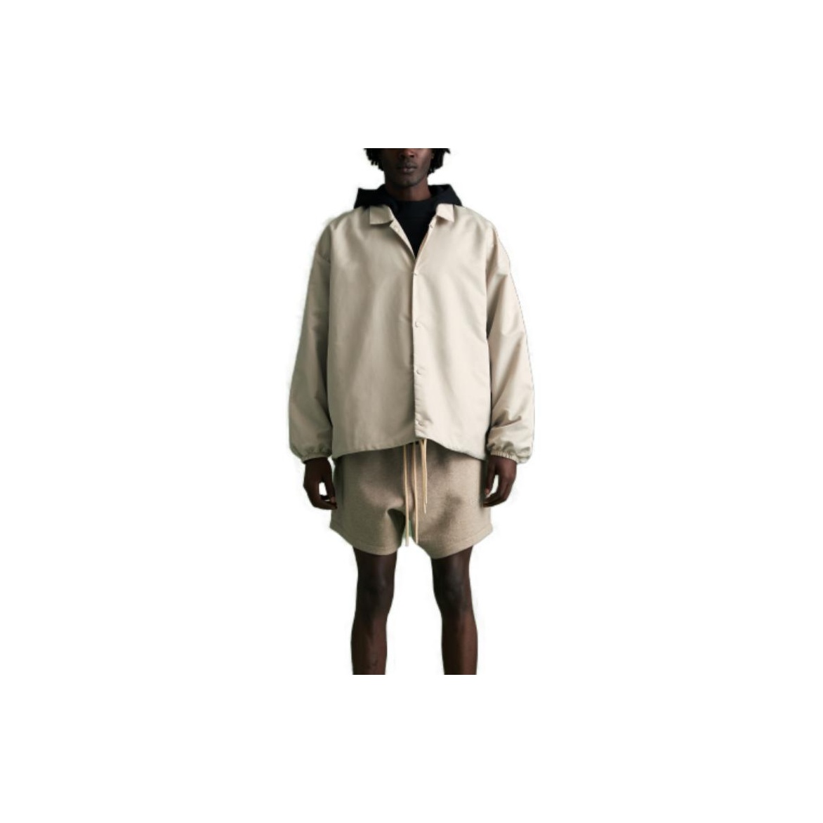 Fear of God Essentials Coaches Jacket S - POIZON Fear of God Essentials Coaches Jacket S - POIZON