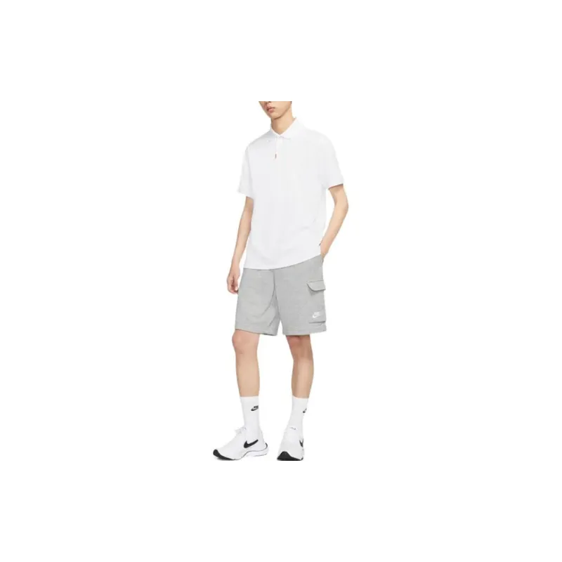 Nike Polo Shirts Men White-4