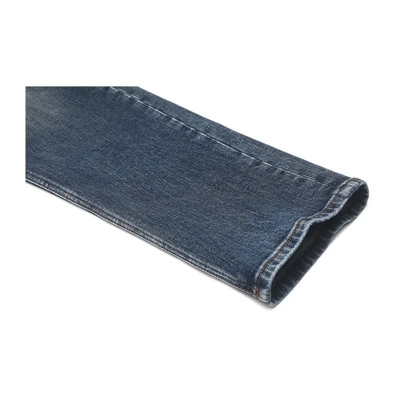 EMPORIO ARMANI Logo patch Cotton blend Tapered Jeans-3