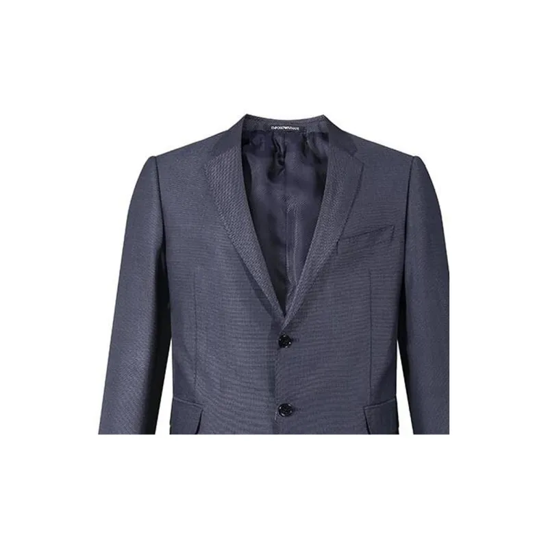 EMPORIO ARMANI SS24 Business Suit Men's Night Blue-6