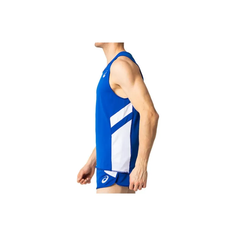 Asics Tank Tops Men Blue-2