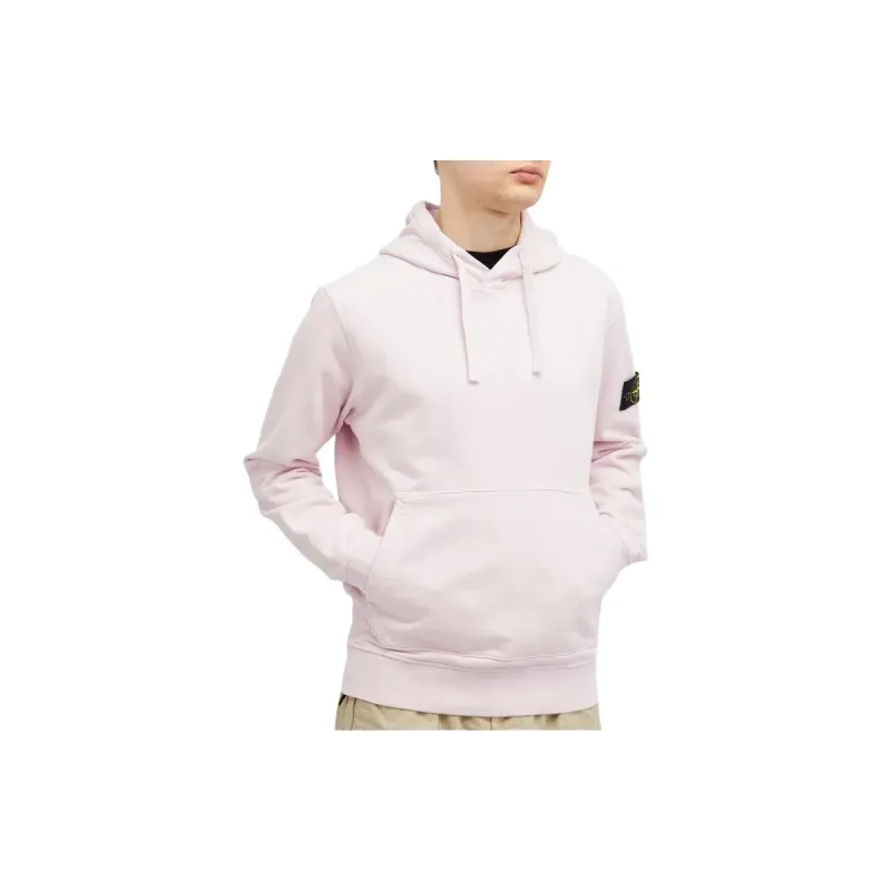 STONE ISLAND Logo Patch Drawstring Hoodie-3