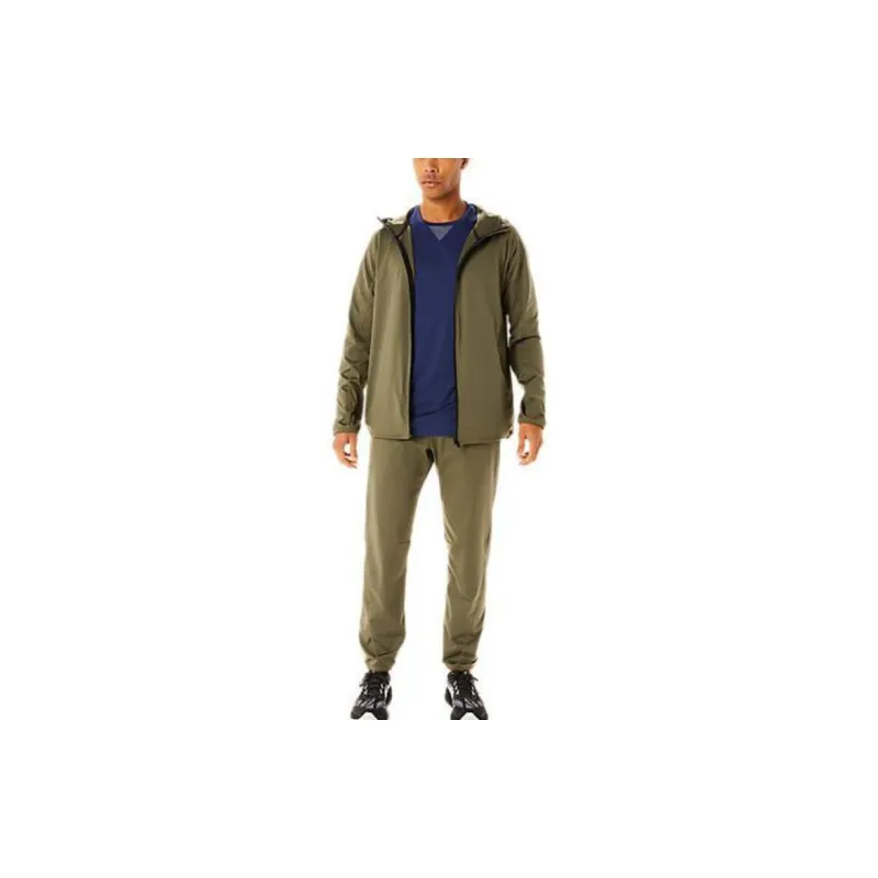 Asics Jackets Coats Men's Green-3